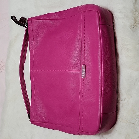 Coach Handbags - Magenta Coach Hobo Bag